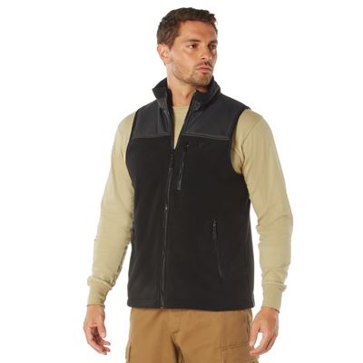 Gilet in pile SPEC OPS tactical NERO ROTHCO 96760 2