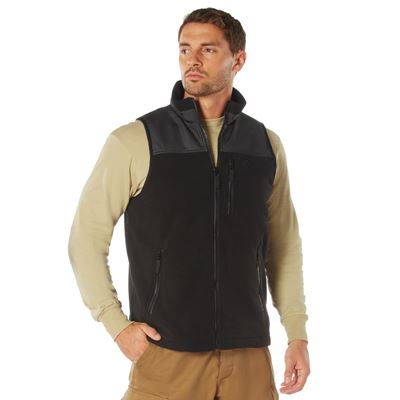 Gilet in pile SPEC OPS tactical NERO