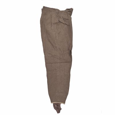 Pantaloni di lana bulgari MARRONE Esercito bulgaro 969262 2