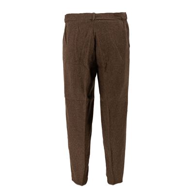 Pantaloni di lana bulgari MARRONE Esercito bulgaro 969262 4