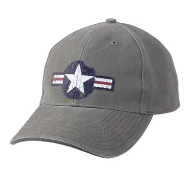 Cappellino da baseball VINTAGE DELUXE AIR CORPS VERDE
