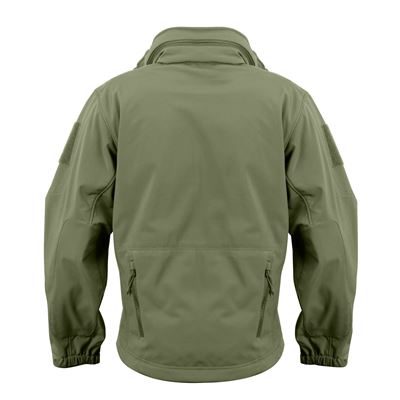 Giacca TACTICAL con cappuccio softshell VERDE ROTHCO 9745 3