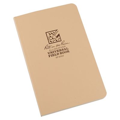 Blocco impermeabile rilegato FIELD-FLEX DESERT