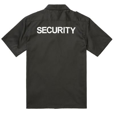 Camicia US SECURITY manica corta NERA BRANDIT 9762-2 3