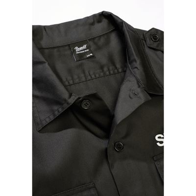 Camicia US SECURITY manica lunga NERA BRANDIT 9763-2 4