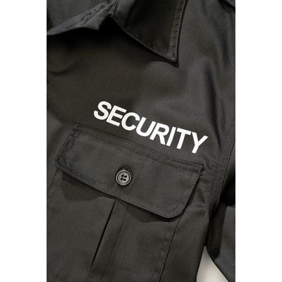 Camicia US SECURITY manica lunga NERA BRANDIT 9763-2 5