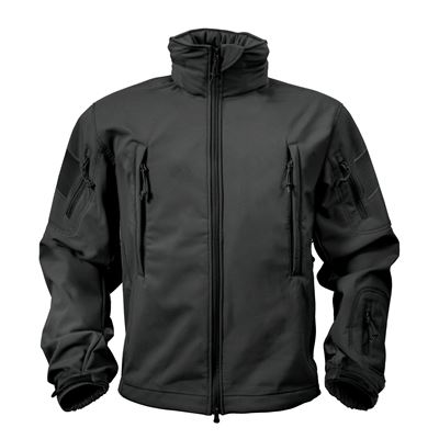 Giacca softshell SECURITY con cappuccio NERA ROTHCO 97670 3