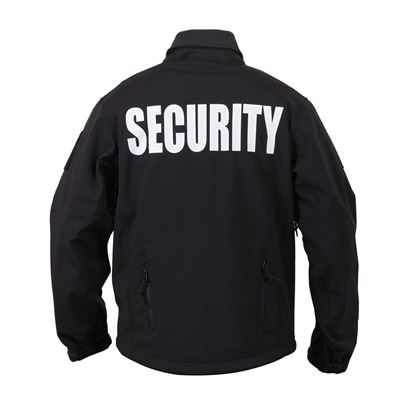 Giacca softshell SECURITY con cappuccio NERA ROTHCO 97670 2