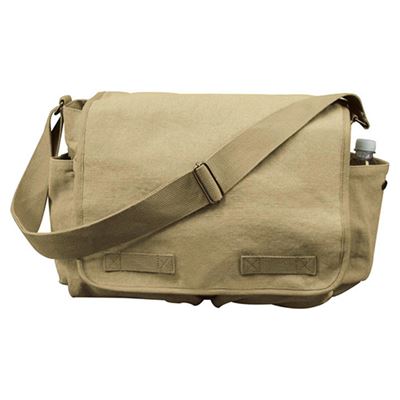 Borsa a tracolla VINTAGE 38 x 28 x 15 cm KHAKI