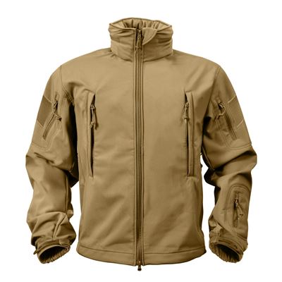 Giacca TACTICAL con cappuccio softshell COYOTE ROTHCO 9867 2