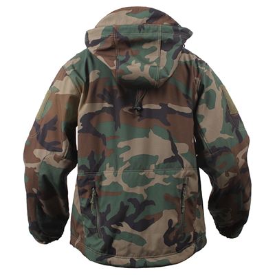 Giacca TACTICAL con cappuccio softshell WOODLAND ROTHCO 9906 4