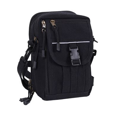 Borsa a tracolla per documenti NERA