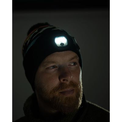 Cappello a berretto lavorato a maglia con torcia ADVENTURER PENTAGON K13060-ADV-FLS 2