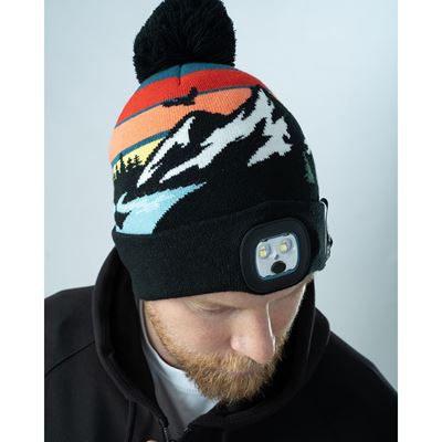 Cappello a berretto lavorato a maglia con torcia ADVENTURER PENTAGON K13060-ADV-FLS 3