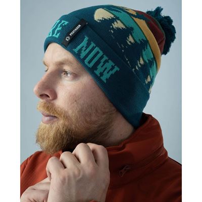 Berretto a cuffia lavorato a maglia con cervo EXPLORE NOW DEER PENTAGON K13060-DE 5