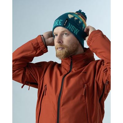 Berretto a cuffia lavorato a maglia con cervo EXPLORE NOW DEER PENTAGON K13060-DE 4