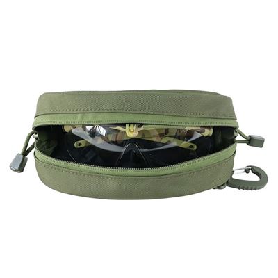 Custodia per occhiali TACTICAL OLIVE GREEN KOMBAT KO-1940-OG 2