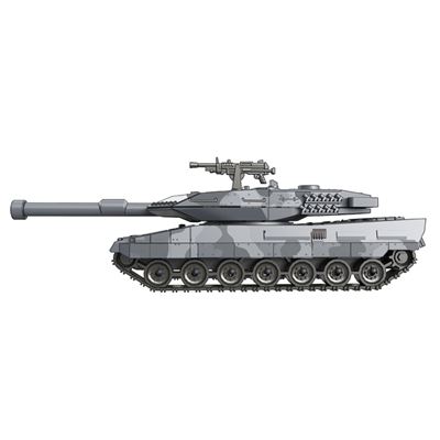 Kit di montaggio del carro armato LEOPARD 2A6 KOMBAT KO-2A6MBT 2