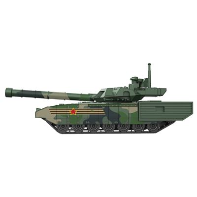 Kit di montaggio del carro armato T-14 ARMATA KOMBAT KO-T14MBT 2