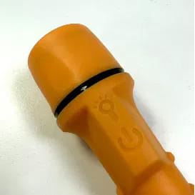 Torcia FFLAM SOLAS GEN2 impermeabile ARANCIONE + lampadina di ricambio BCB MM406 3