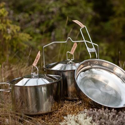 Set di pentole da campeggio in ACCIAIO INOSSIDABILE CAMPFIRE SMALL PRIMUS® P738002 3