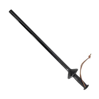 Manganello dritto con scudo protettivo POLIZIA DELLA REPUBBLICA CECA BONOWI ISOMER 75 cm NERO