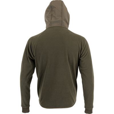 Felpa con cappuccio in pile Hybrid Hoodie VERDE SPEERO SPHOODHYB 7