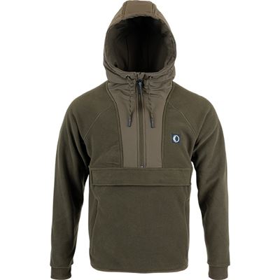 Felpa con cappuccio in pile Hybrid Hoodie VERDE SPEERO SPHOODHYB 2