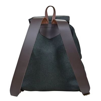 Zaino LODEN 24 l con dettagli in pelle 2 tasche frontali M-Tramp TAS00352 2