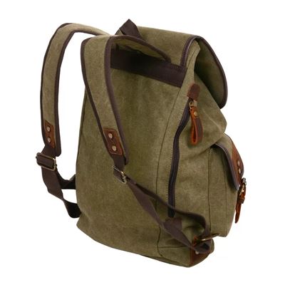 Zaino AIHKI 20 l con dettagli in pelle e 2 tasche frontali M-Tramp TAS02101 3