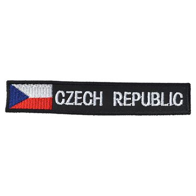 Toppa CZECH REPUBLIC CON BANDIERA - NERA