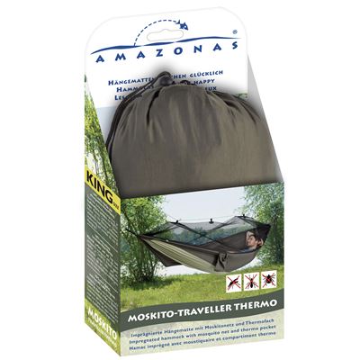 Amaca MOSKITO TRAVELLER THERMO con zanzariera AMAZONAS AZ-1030230 4