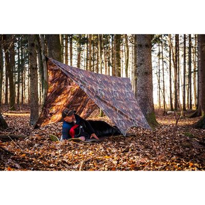 Telo TARP per HAMAKU set con picchetti FOREST AMAZONAS A20106 7