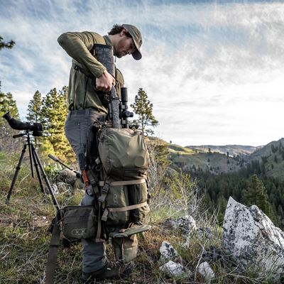 Tasca aggiuntiva A6SB BATWING V2 MILITARY GREEN EBERLESTOCK A6SBMJ-V2 4