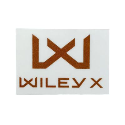 Toppa termoadesiva con logo WILEY X BRONZO