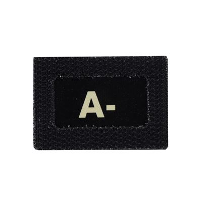 Toppa GLIND TAPE gruppo sanguigno A- FENIX Protector AC-139ANEG 2