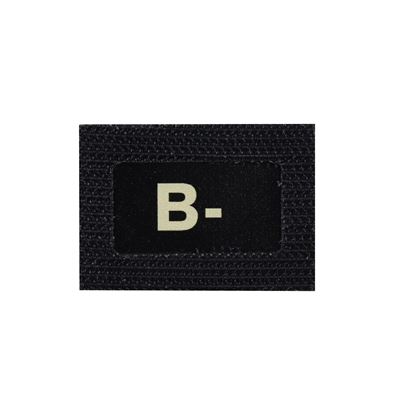 Toppa GLIND TAPE gruppo sanguigno B-