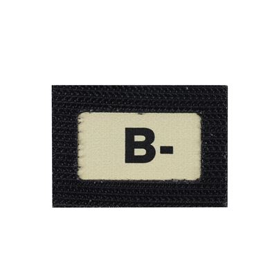 Toppa GLIND TAPE gruppo sanguigno B- FENIX Protector AC-139BNEG 2