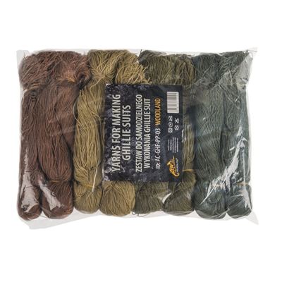 Frangi GHILLIE mimetiche US WOODLAND Helikon-Tex® AC-GHF-PP-03 2