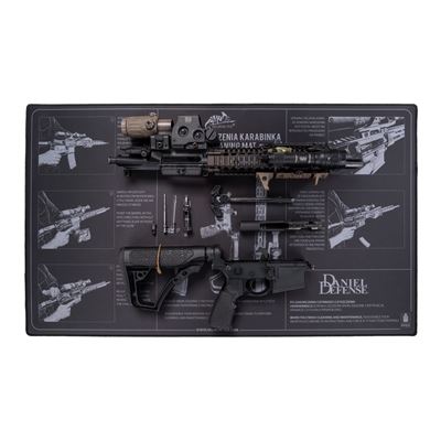 Tappetino da lavoro RIFLE in gomma NERO Helikon-Tex® AC-RCM-NN-01 7