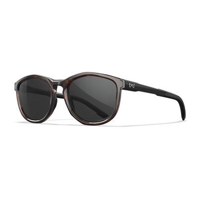 Occhiali da tiro WX BRAVO CAPTIVATE™ NERO/MARRONE montatura LENTI POLARIZZATO