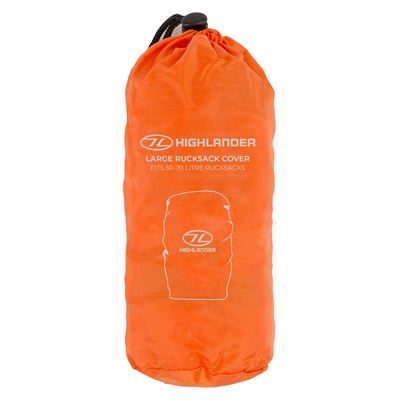 Copertura per zaino 50 - 70 l ARANCIONE HIGHLANDER ACC029-OE-L 3