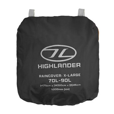 Copertura per zaino 70 - 90 l NERO HIGHLANDER ACC064-BK 3