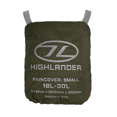 Copertura per zaino 18 - 30 l RANGER GREEN HIGHLANDER ACC061-RG 3