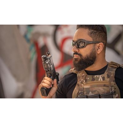 Occhiali da tiro WX CLIMB VERDI montatura LENTI FUMÉ WILEY X ACCLM02-W 4