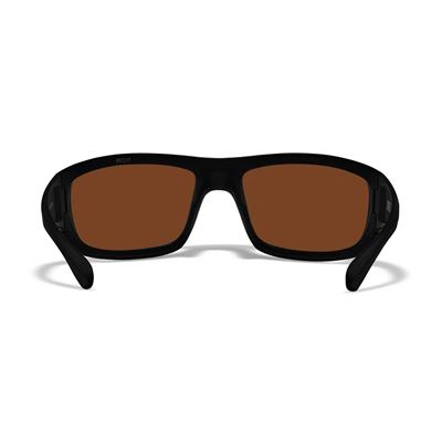 Occhiali da tiro WX OMEGA CAPTIVATE™ NERO montatura LENTI POLARIZZATE BRONZE WILEY X ACOME04-W 5