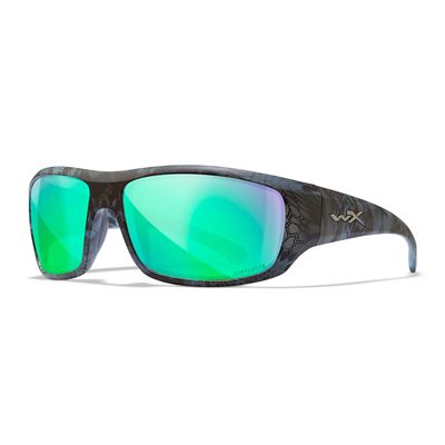 Occhiali da tiro WX OMEGA CAPTIVATE™ Kryptek® Neptune™ montatura LENTI POLARIZZATE VERDE