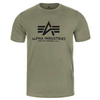Maglietta Basic Big Logo Alpha Industries OLIVE