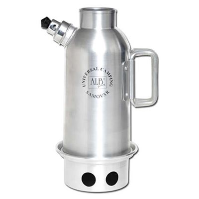 Samovar da campeggio BASIC 0,5 l in alluminio