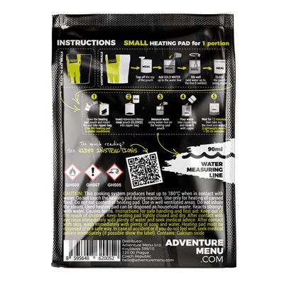 Samoohřevná kapsle 30g - ADM ADVENTURE MENU AM20 2